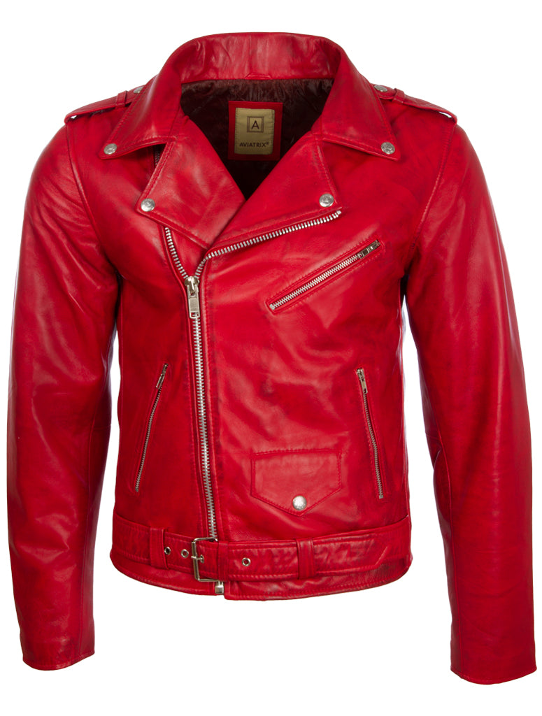 N2KG Men's Jacket - Red – Aviatrix