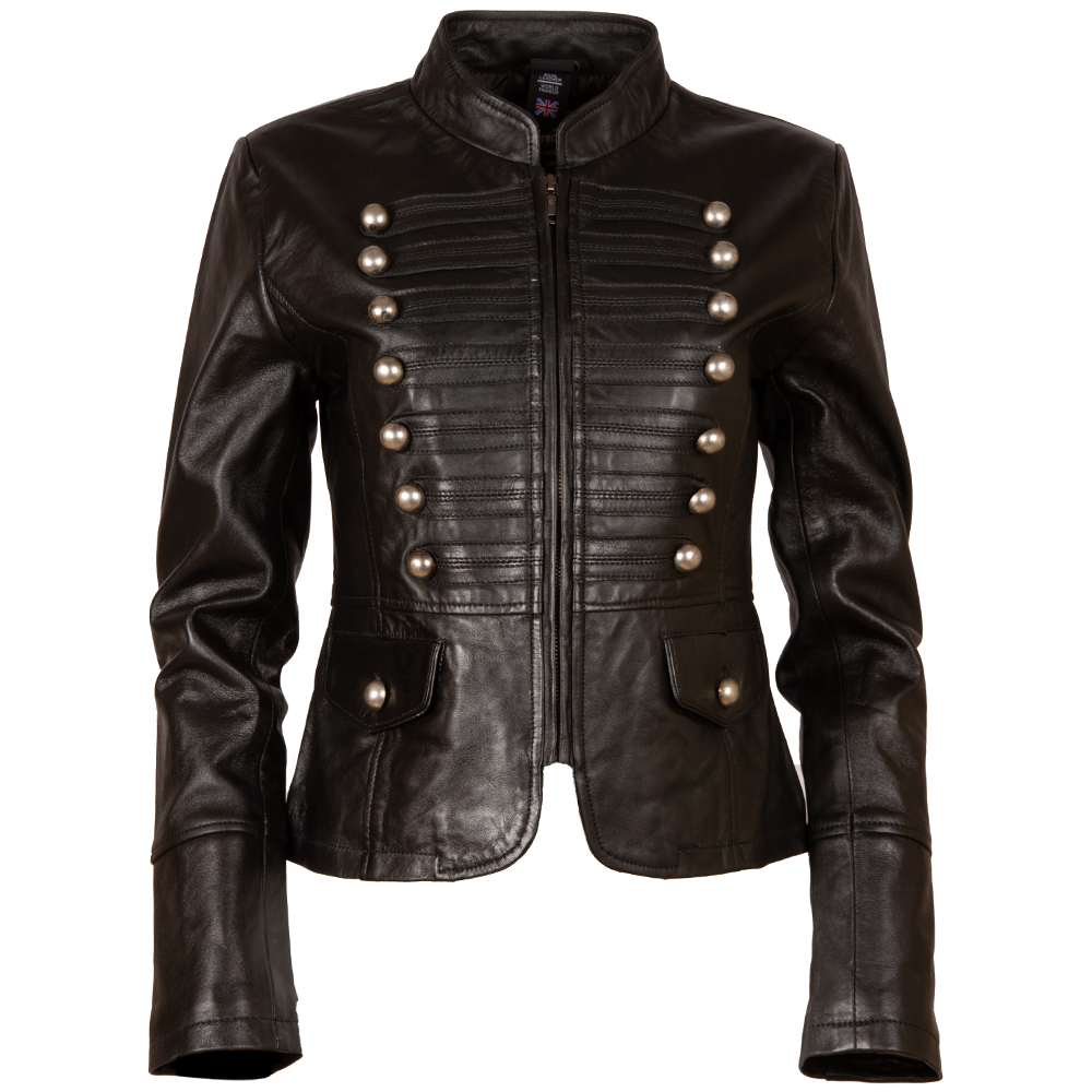 T5J4 Women’s Military Parade Jacket - Black – Aviatrix