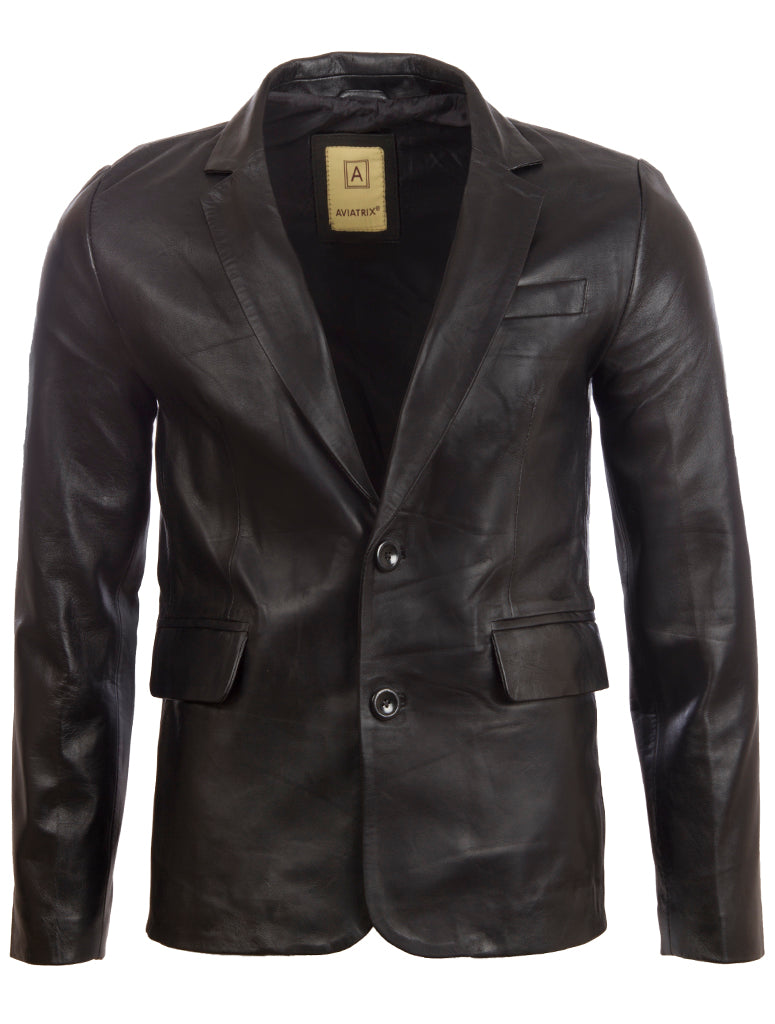 EAQQ Men's Blazer - Black – Aviatrix