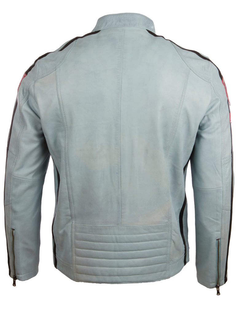 0G2T Men's Racing Biker - Sky Blue