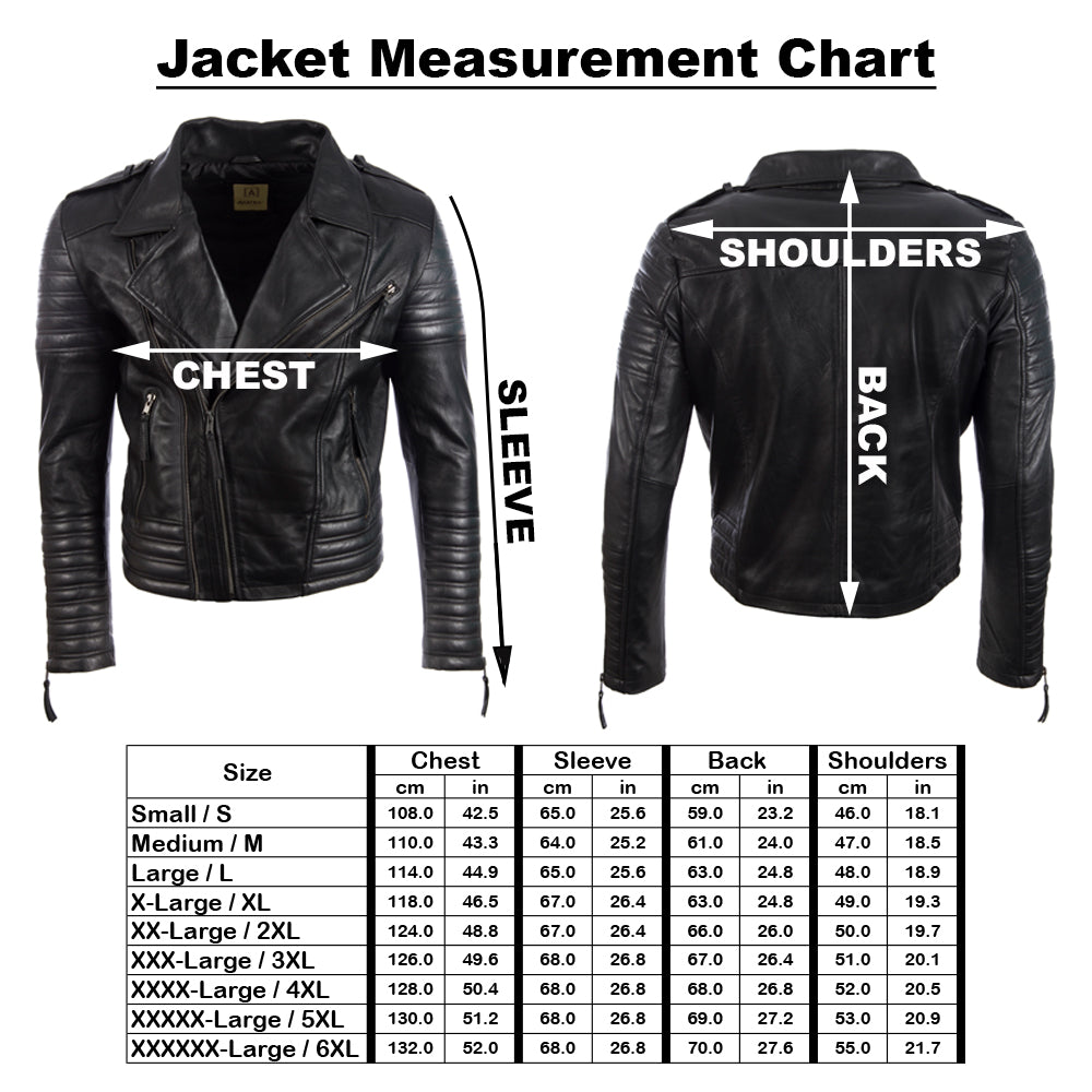 SDTM Men’s Biker Jacket - Black